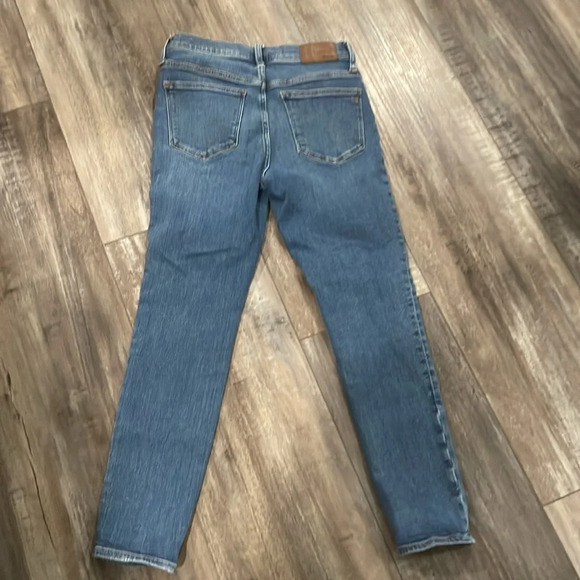 Madewell Mid-Rise Skinny Button Fly Crop Jeans Size 26 - Picture 5 of 8